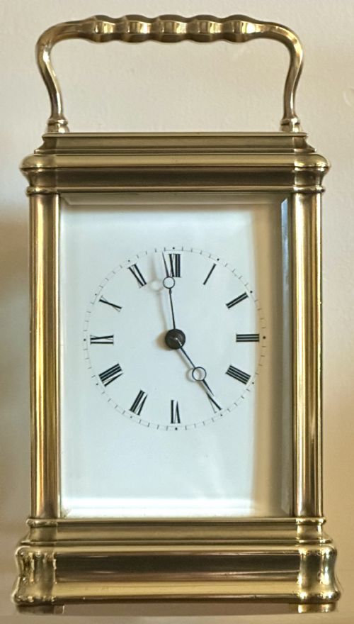 French Chiming Carriage Clock