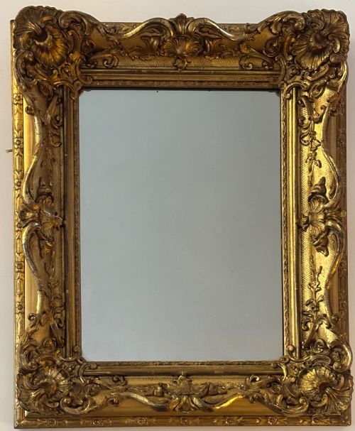 19th Century Gilt Gesso Mirror