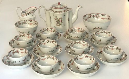 George III New Hall Tea Service