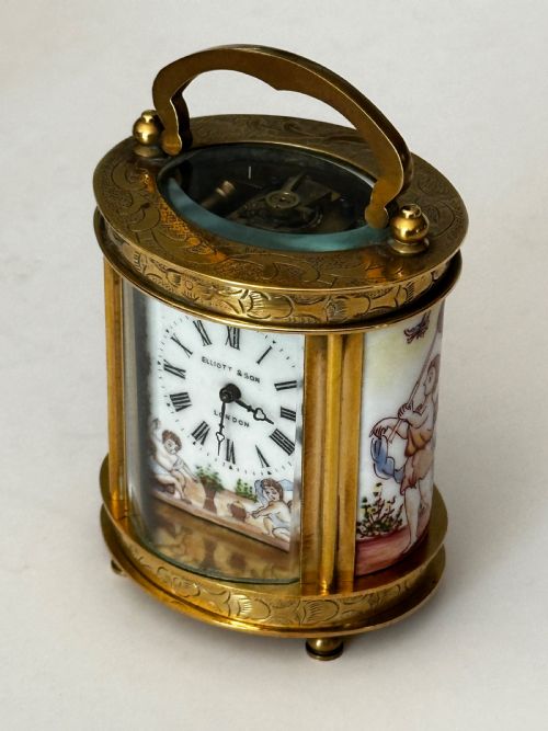 Carriage Clock with 8 Day French Movement
