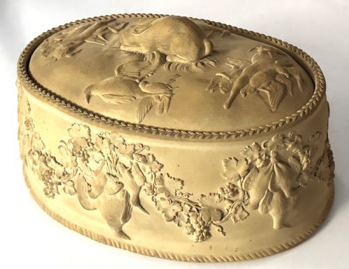Wedgwood Caneware Game Pie Dish