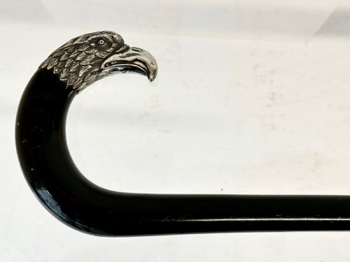 Walking Cane with Silver Eagle's Head
