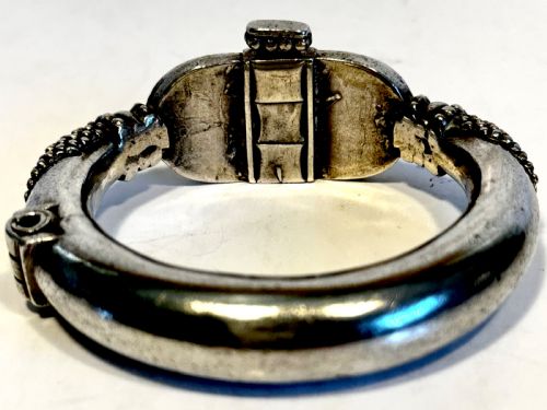 SOLID SILVER RAJASTHANI BRACELET - ADDITIONAL PHOTO 3