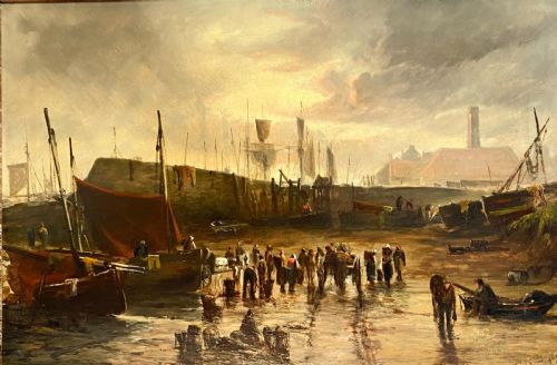 fig 2. Oil on Canvas by Thomas Bush Hardy (1842-1897)