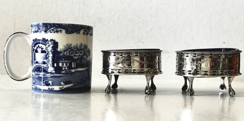 GEORGIAN SILVER SALTS - ADDITIONAL PHOTO 3