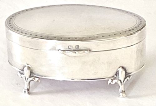 Silver Trinket Box