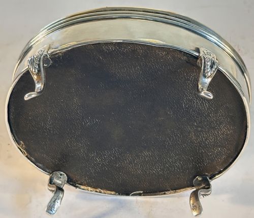 SILVER AND TORTOISESHELL JEWELLERY BOX - ADDITIONAL PHOTO 6
