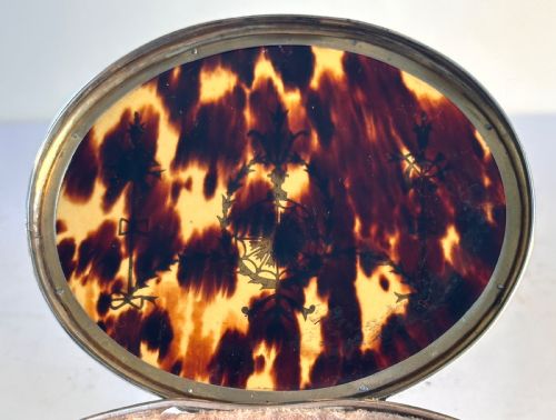 SILVER AND TORTOISESHELL JEWELLERY BOX - ADDITIONAL PHOTO 10
