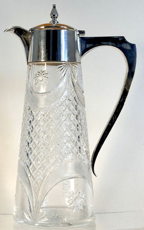 Claret Jug with Silver Cover
