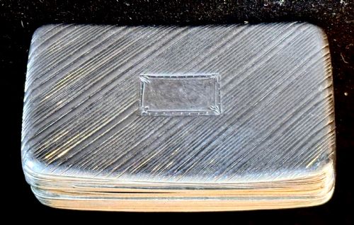 Regency Silver Snuff Box