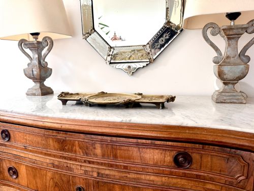 fig 1. Bronze Table Centre Piece, French