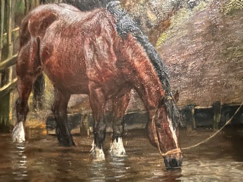 fig 4. Oil on Canvas by Richard Henry Brock (1871-1943)
)