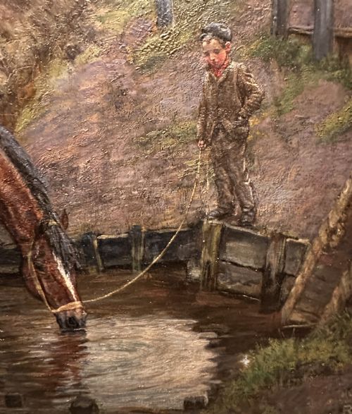fig 5. Oil on Canvas by Richard Henry Brock (1871-1943)
)