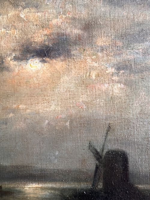 fig 1. Oil on Canvas by James Herbert Snell (1861-1935)