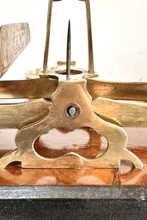 VICTORIAN MAHOGANY POSTAGE SCALES VERY LARGE - ADDITIONAL PHOTO 7
