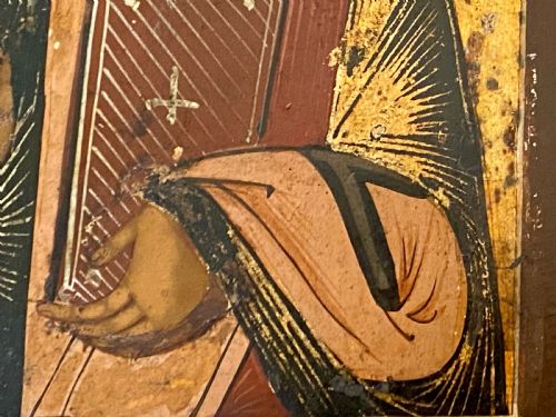 fig 4. Eastern Orthodox Icon of St Spyridon