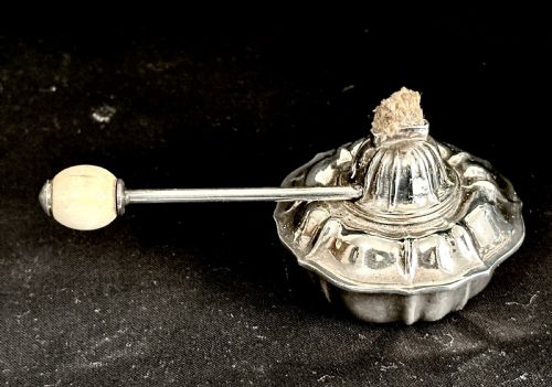 SILVER PLATED KETTLE ON STAND WITH SPIRIT BURNER - ADDITIONAL PHOTO 8
