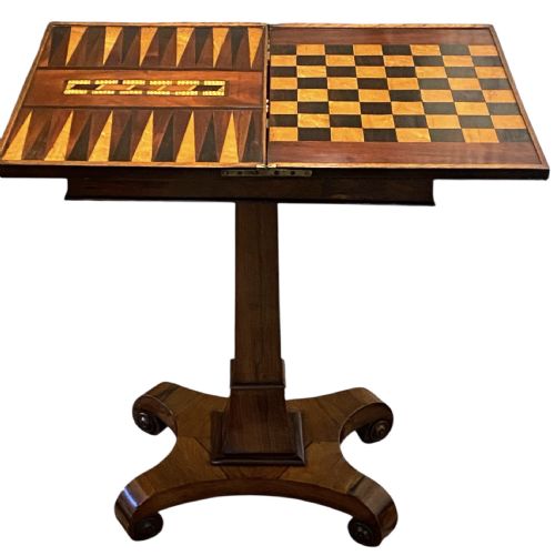Regency Folding Games Table