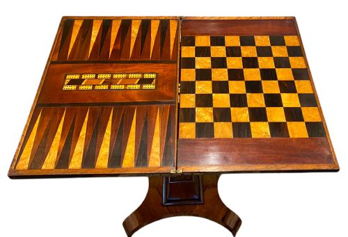 fig 2. Regency Folding Games Table