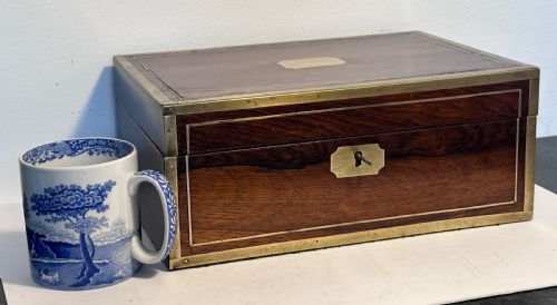 FITTED AND LINED ROSEWOOD JEWELLERY BOX - ADDITIONAL PHOTO 19