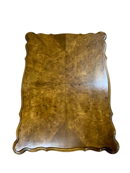 WORK TABLE IN FIGURED WALNUT - ADDITIONAL PHOTO 7