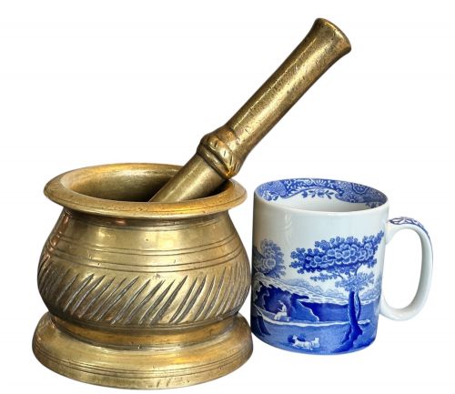18TH CENTURY PESTLE AND MORTAR - ADDITIONAL PHOTO 5