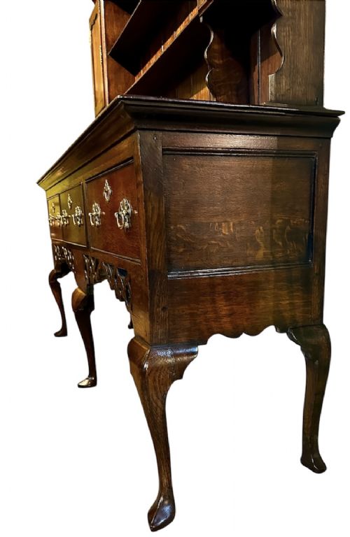 GEORGE III OAK DRESSER - ADDITIONAL PHOTO 5
