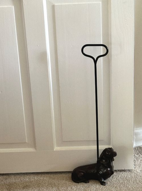 DOORSTOP WITH BRONZE DACHSHUND - ADDITIONAL PHOTO 10