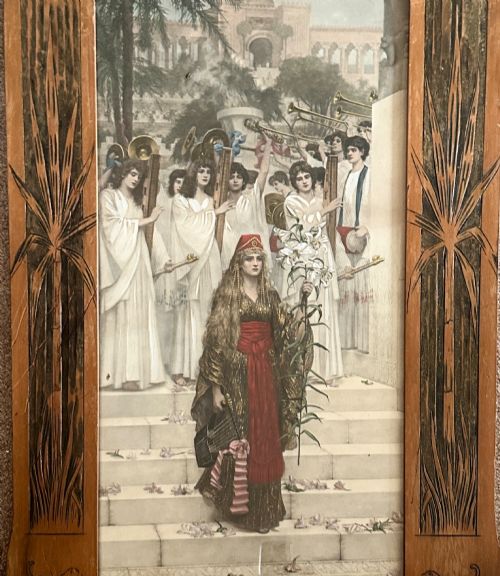 PHOTOGRAVURE OF THE KINGS DAUGHTER BY HERBERT GUSTAVE SCHMALTZ - ADDITIONAL PHOTO 1