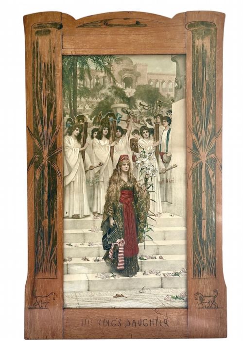 PHOTOGRAVURE OF THE KINGS DAUGHTER BY HERBERT GUSTAVE SCHMALTZ - ADDITIONAL PHOTO 3