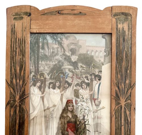 PHOTOGRAVURE OF THE KINGS DAUGHTER BY HERBERT GUSTAVE SCHMALTZ - ADDITIONAL PHOTO 5