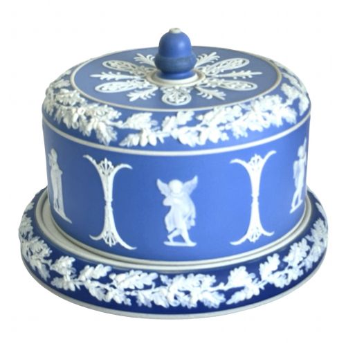 Cheese Dome of Large Proportion, by Wedgwood, Jasperware, circa 1880.