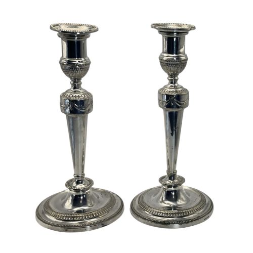 Mappin & Webb Silver Plated Candlesticks