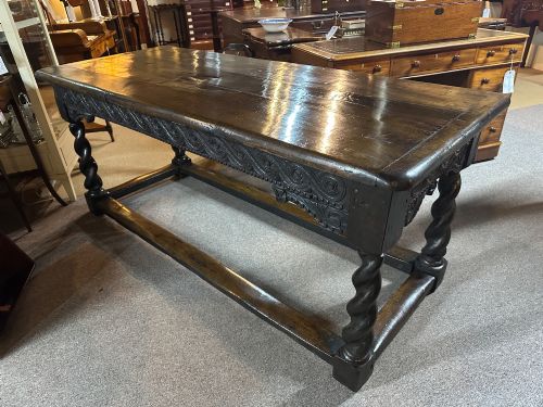 18th Century Oak Hall Table/ Refectory Table