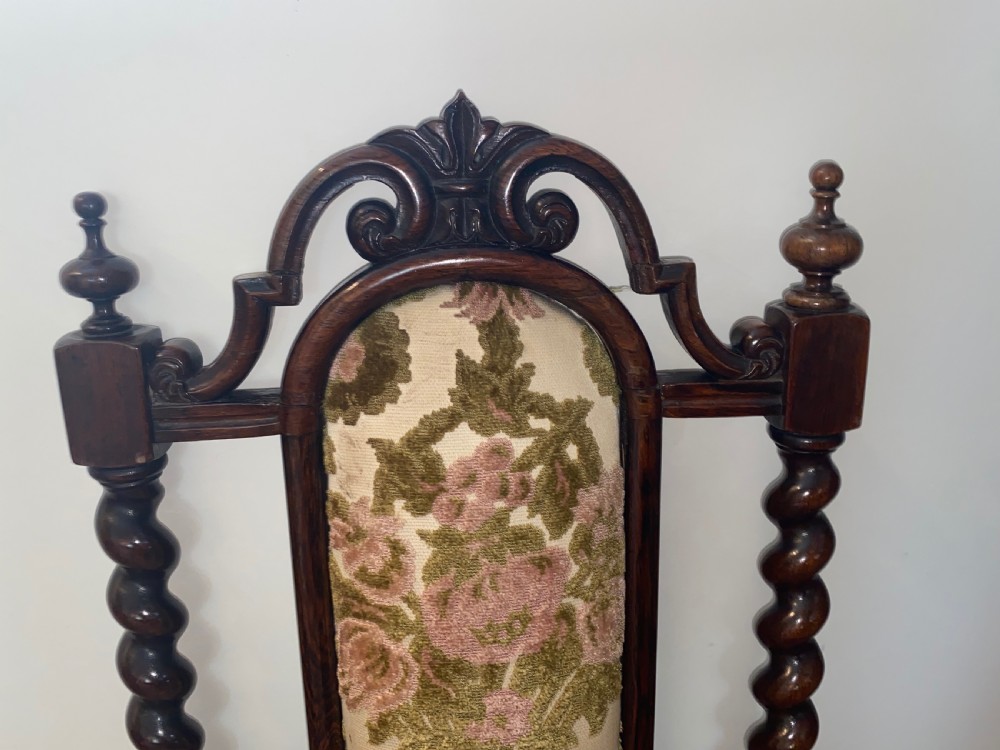 Victorian Child's Rosewood Chair View V