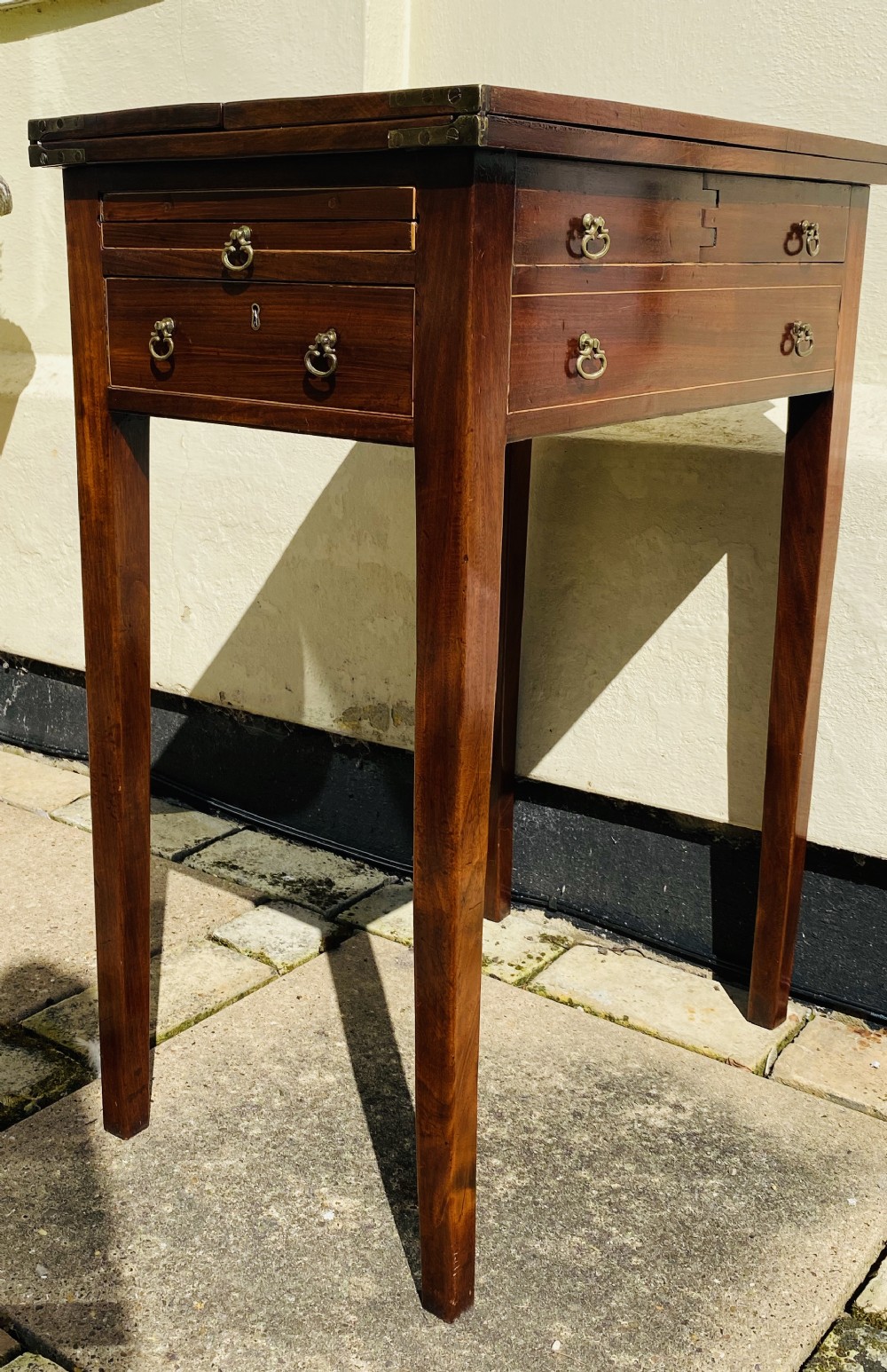 Regency Mahogany Work Table