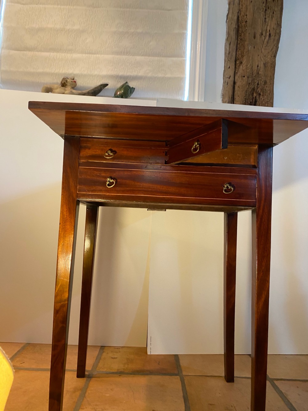 Regency Mahogany Work Table View II