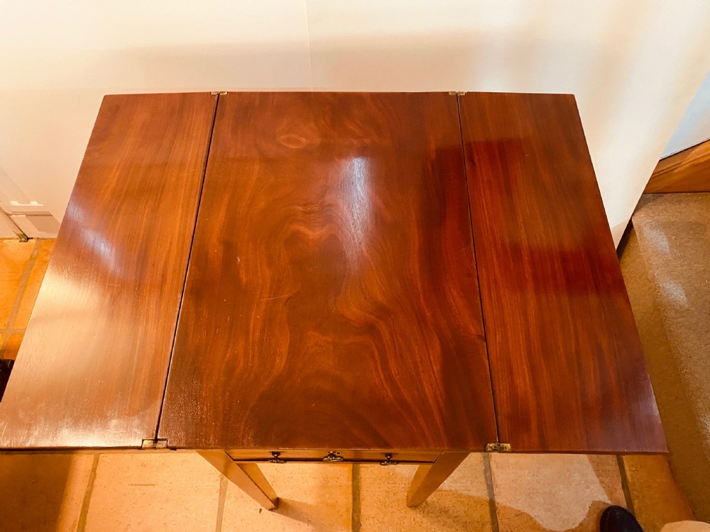 Regency Mahogany Work Table View V