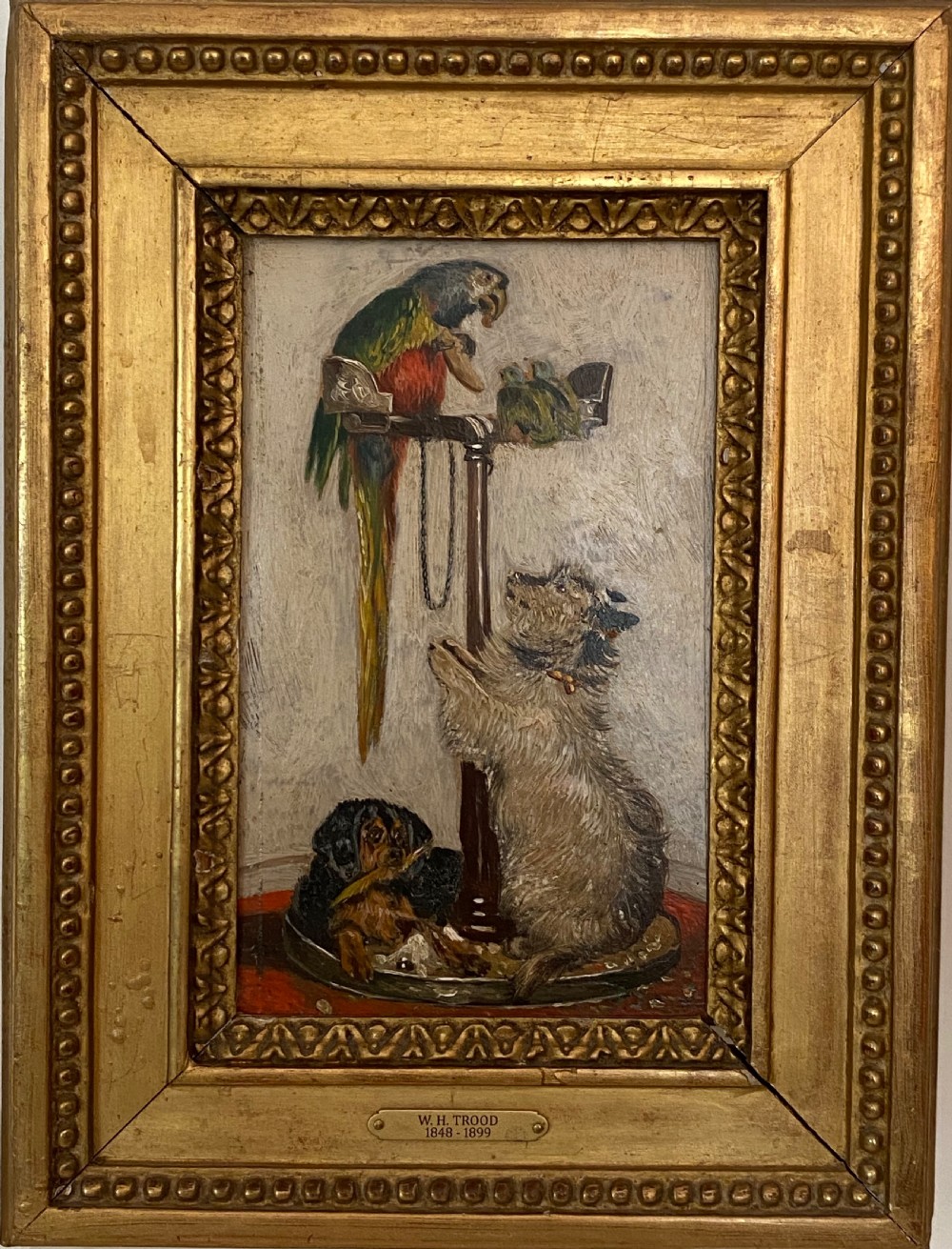 Oil on Panel in the Manner of  William Trood ( 1848-1899)