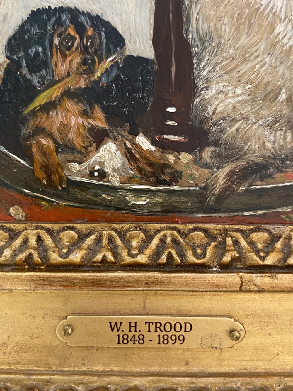 Oil on Panel in the Manner of  William Trood ( 1848-1899) View IV