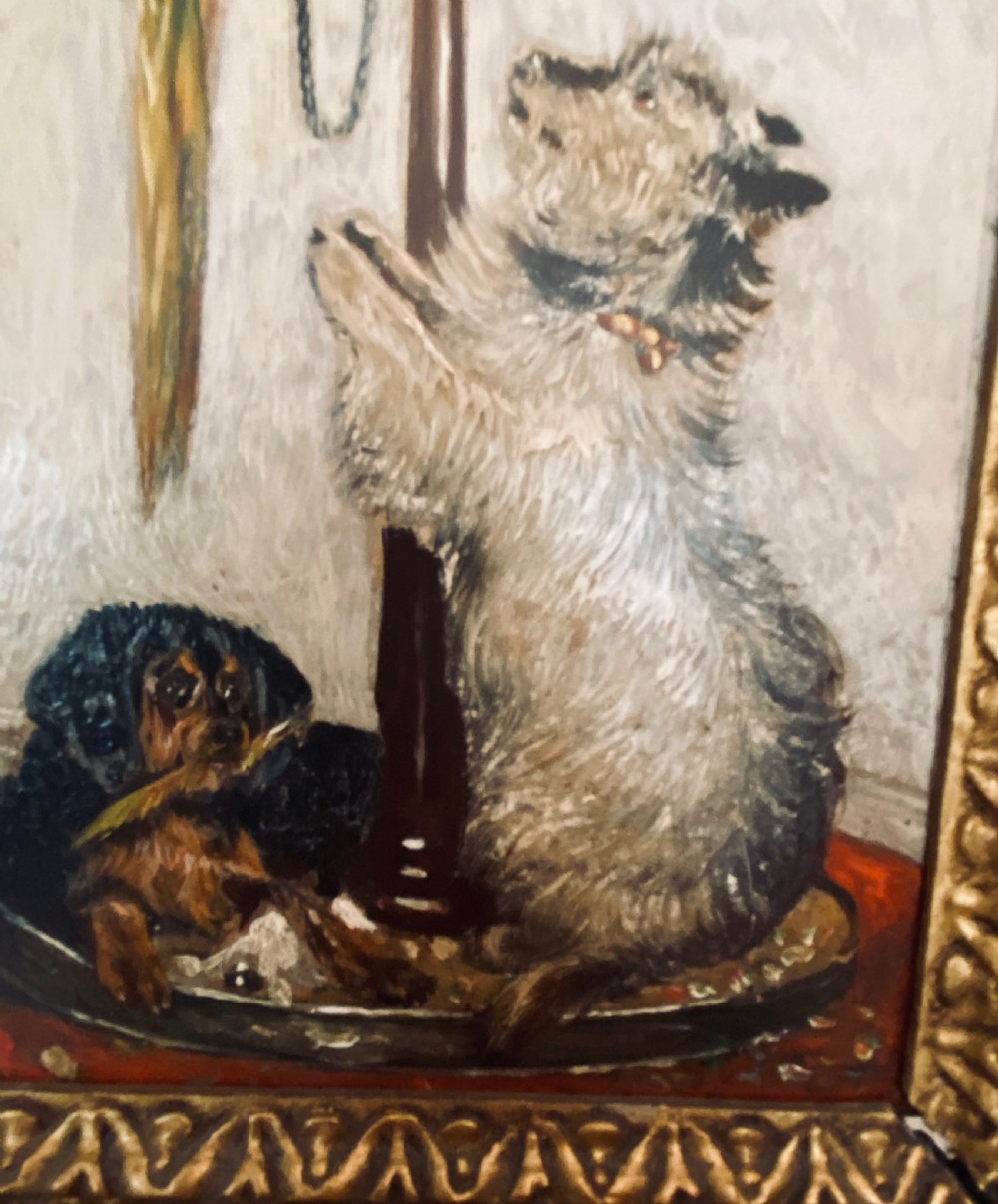 Oil on Panel in the Manner of  William Trood ( 1848-1899) View VI