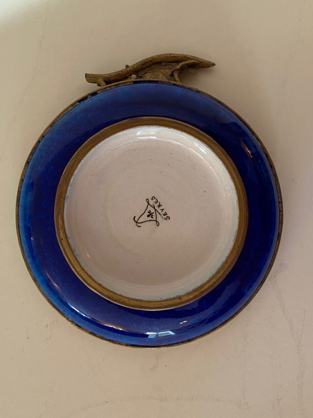 Sévres Faience and Omolu Mounted Dish.Late 19th Century View VII