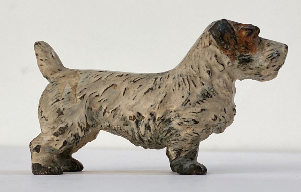 Austrian Cold Painted Bronze Dog. Late 19th century. View VII