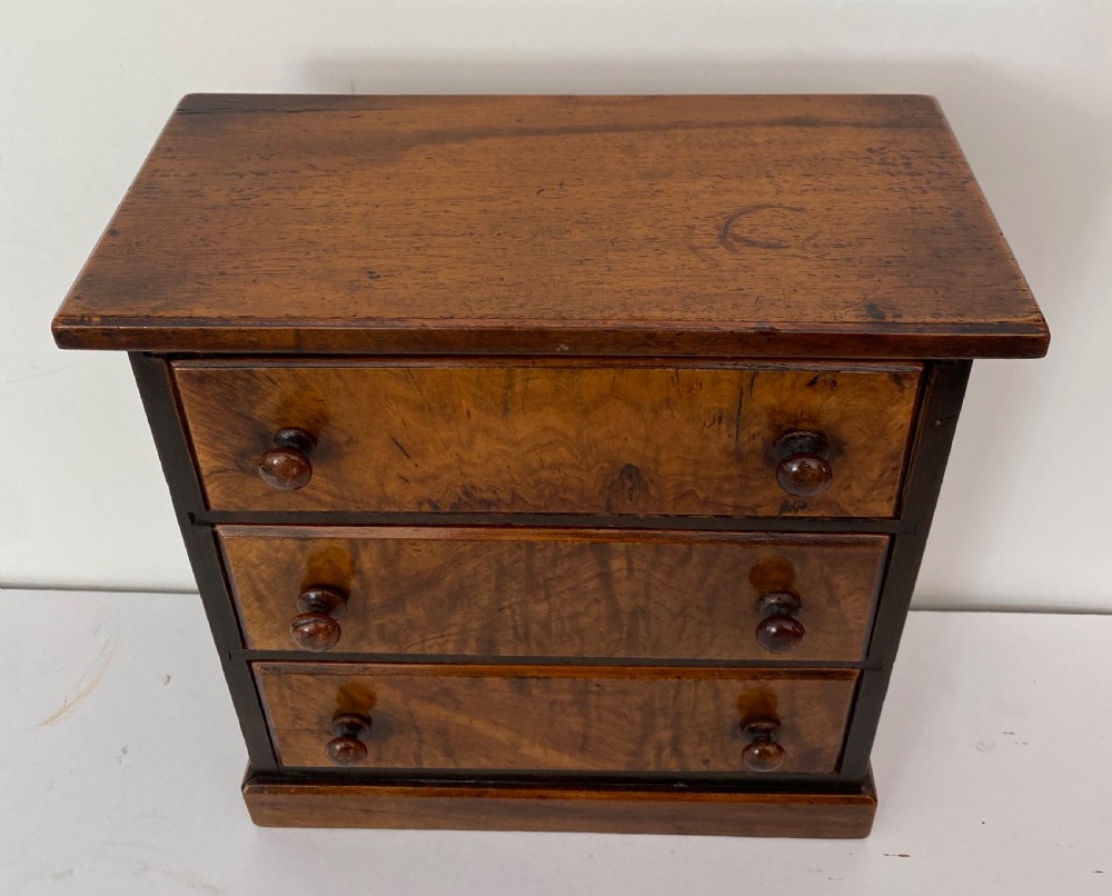 Apprentice Miniature Chest of Drawers Circa 1900 View V