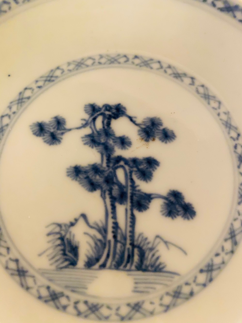 18th Century Nanking Cargo, Tea Bowl and Saucer. View IX