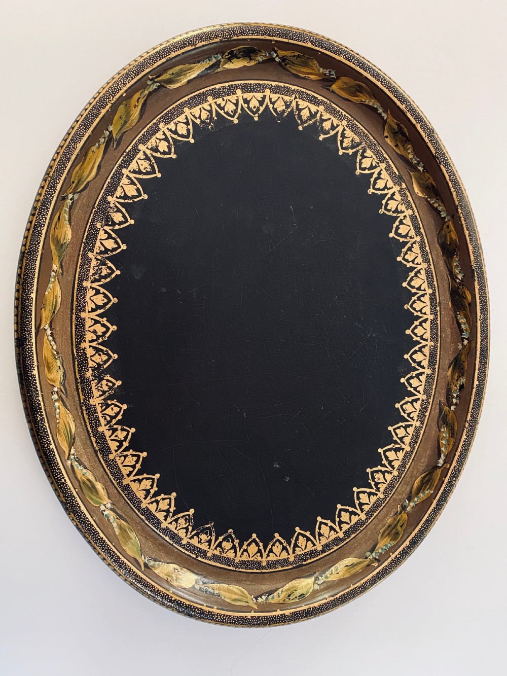 Regency Papier Maché Tray. Circa 1820