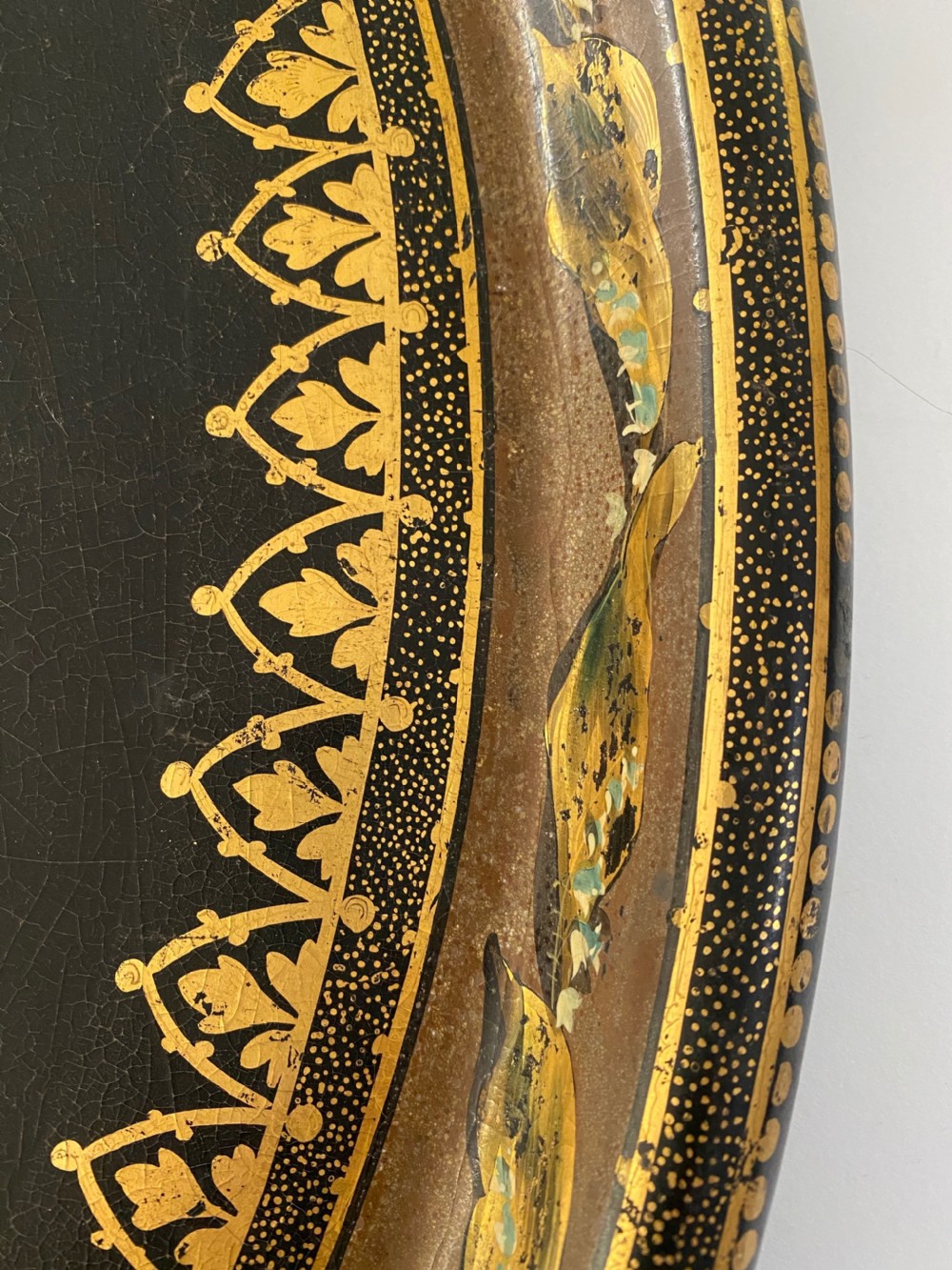 Regency Papier Maché Tray. Circa 1820 View II
