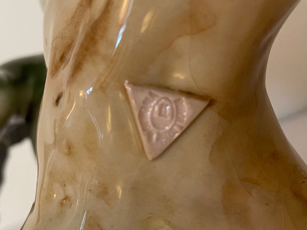 Royal Dux Porcelain Kingfisher. View V
