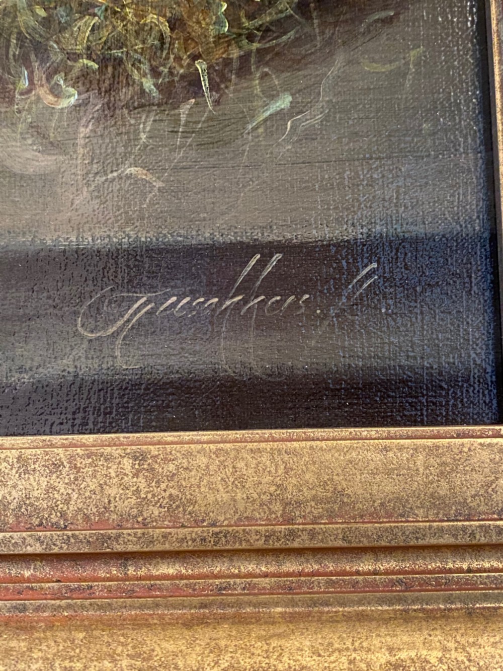 Large , Dutch 17th Century Style Oil on Canvas View VI