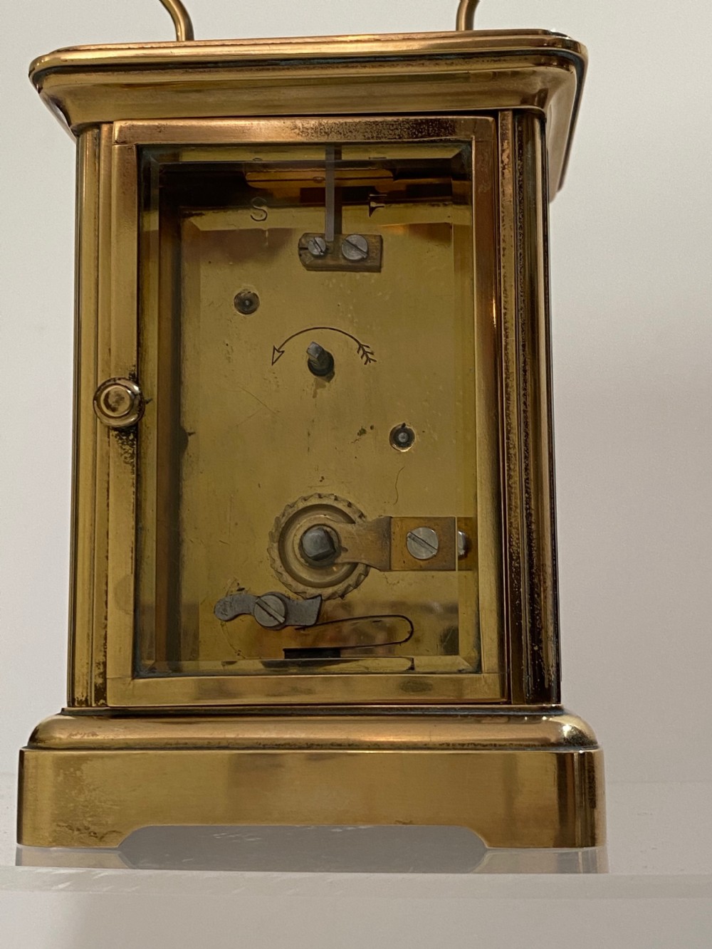 English Carriage Clock by Matthew Norman, London. View V